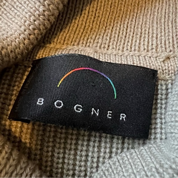 Bogner wool Shawl Collar Pullover Sweater 17362 - Picture 9 of 12